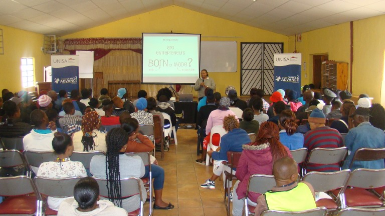 Entrepreneurship workshop participants
